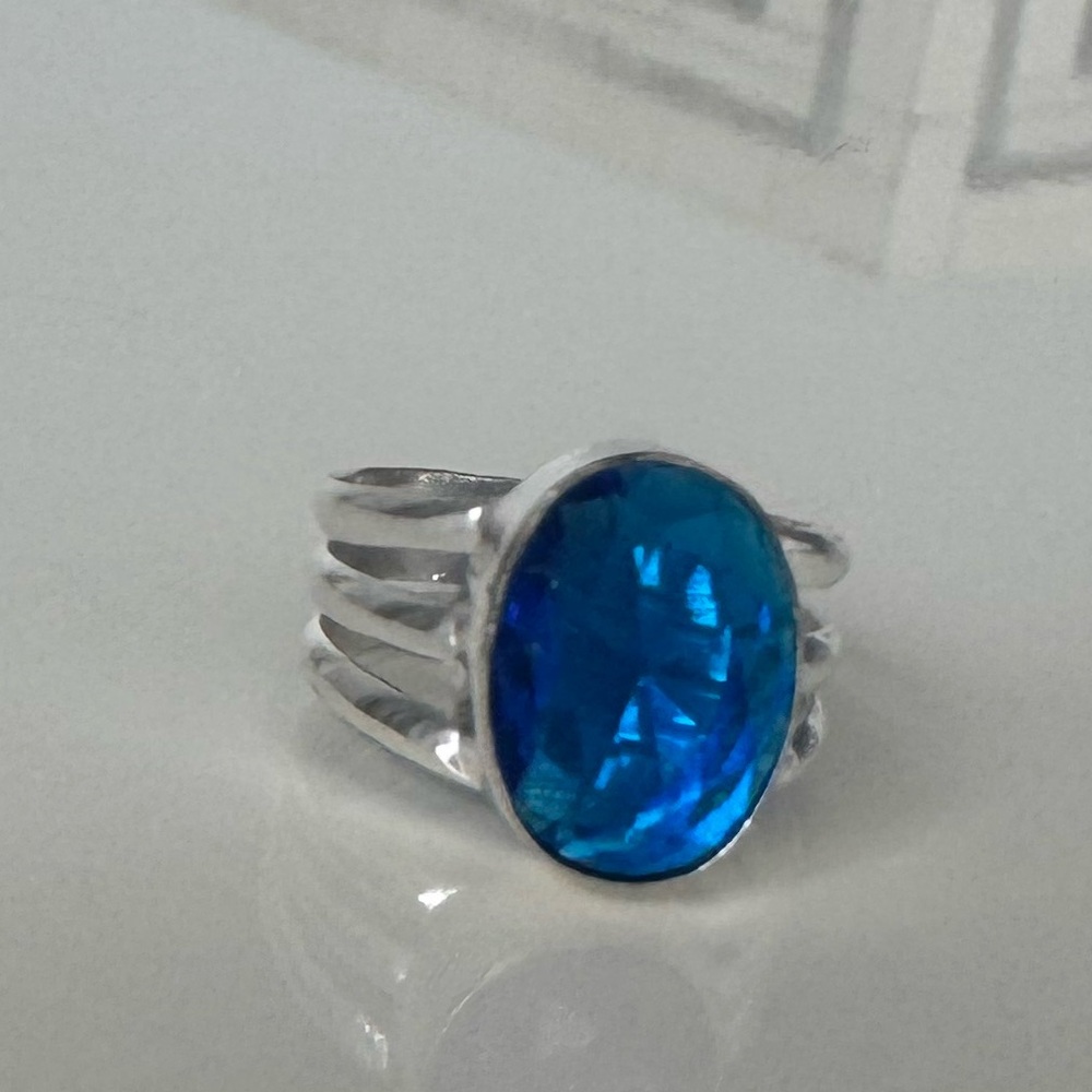 NWOT Sundance Atlantic Ring, Tanzanite, Sterling Silver - Picture 3 of 6